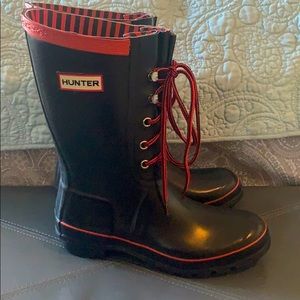 Hunter rain boots size 9